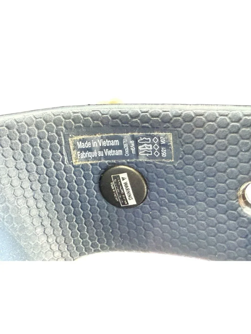 Crocs Navy Blue Womens Slide Sandals M6 W8 Unisex